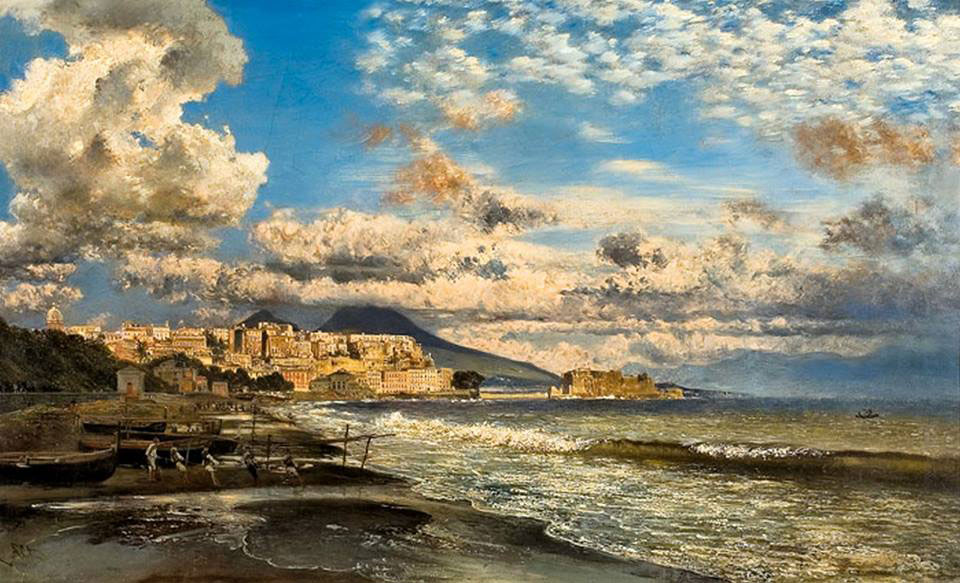 Napoli secondo Rudolf Von Alt.